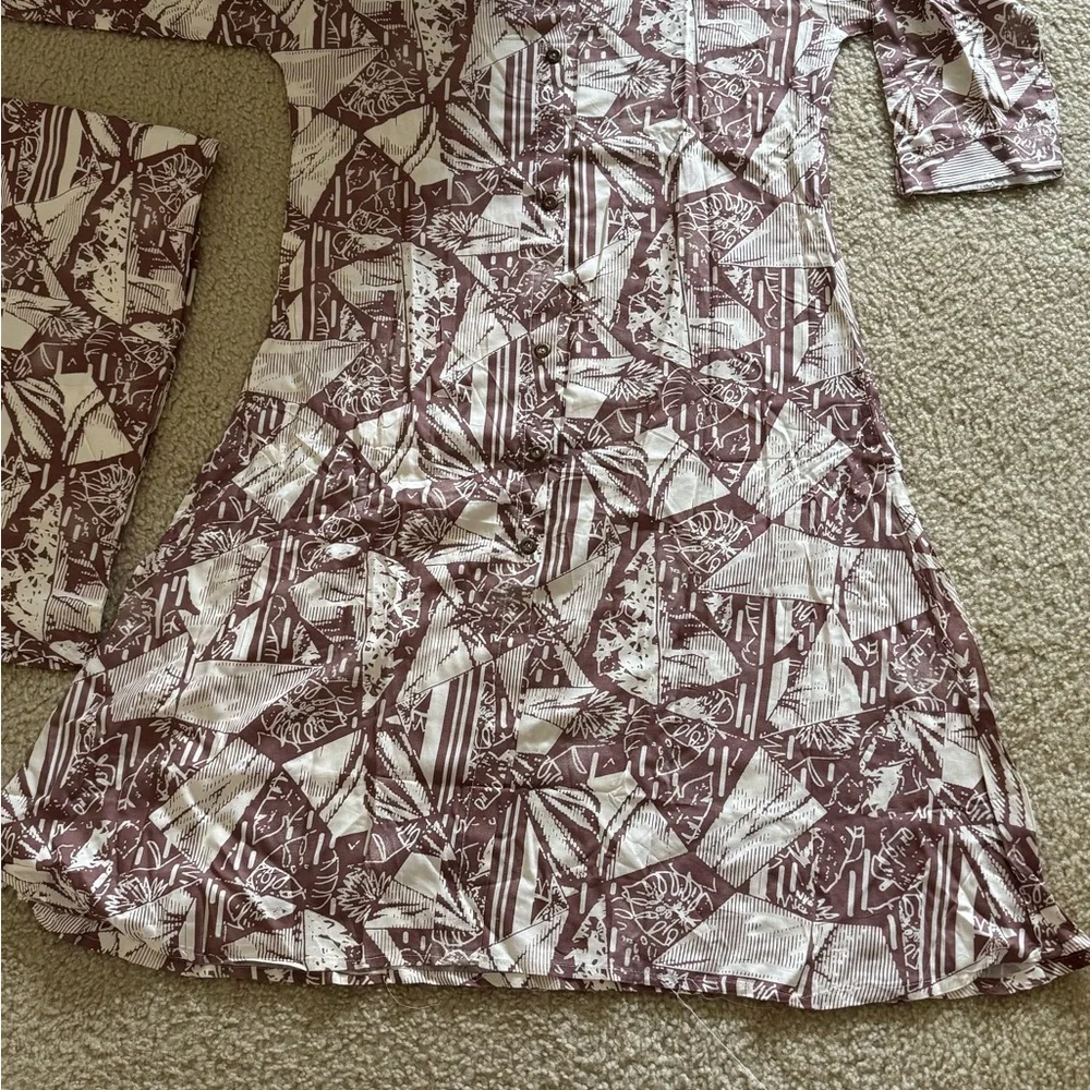 Geometric Patterned Dress - Picture 1 of 3